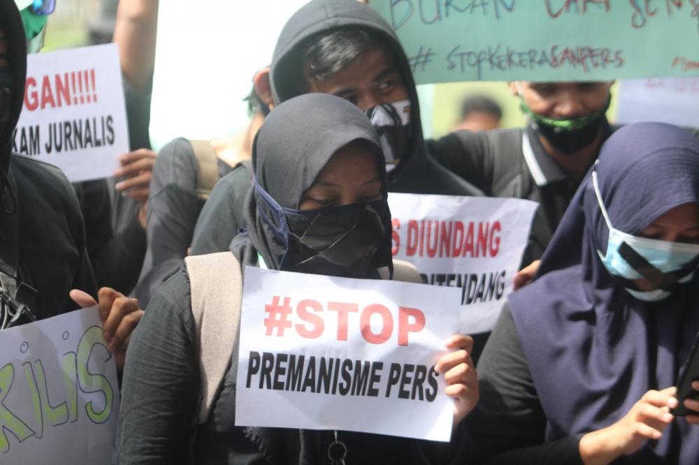 Solidaritas Jurnalis Bontang Kecam Tindakan Represif Kepolisian 