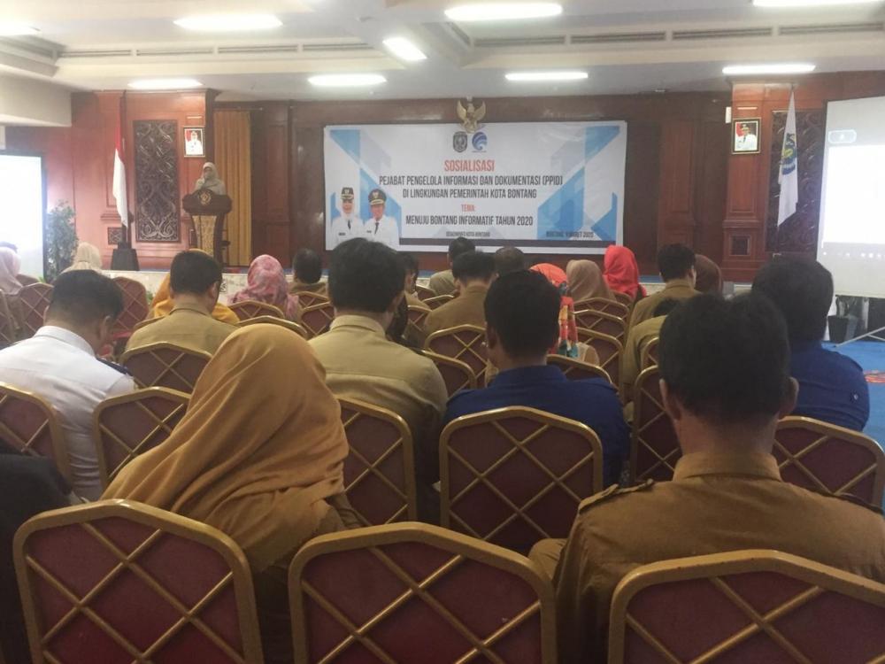 Kelurahan Bontang Baru Apresiasi Sosialisasi PPID 2020 Diskominfotik