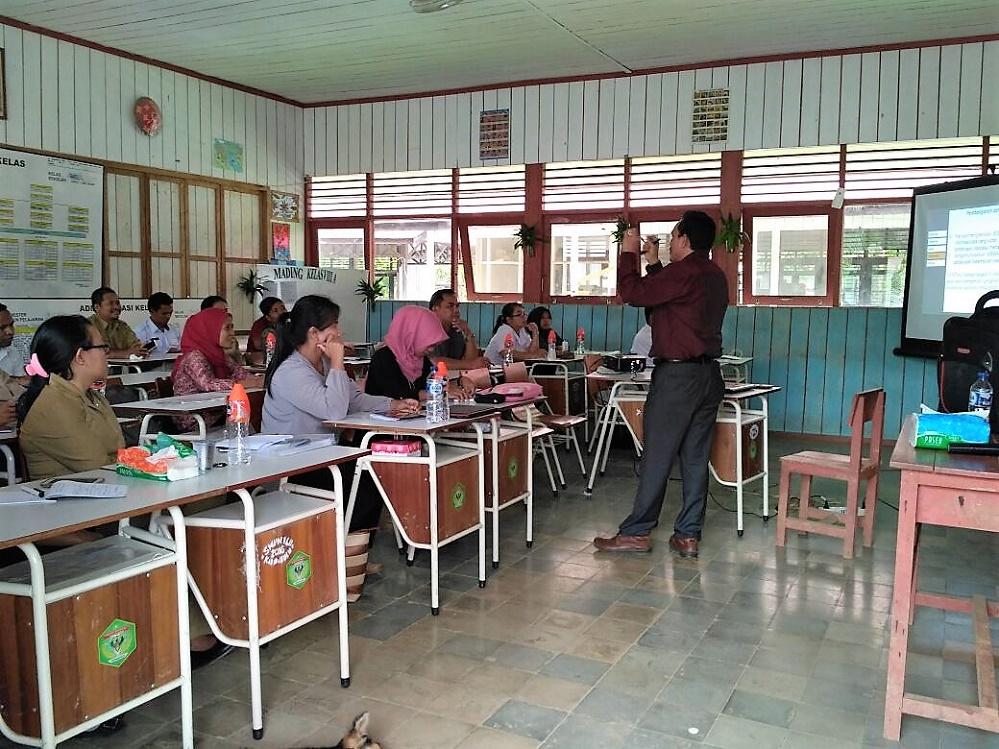 Disdikbud Mahulu Gelar Pelatihan Karya Tulis Ilmiah dan K13 Tingkat SMP
