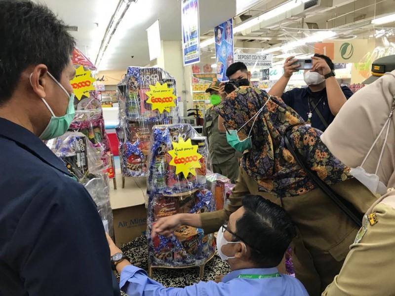 Pemprov Kaltim Cek Kualitas Komoditi Pangan di Swalayan