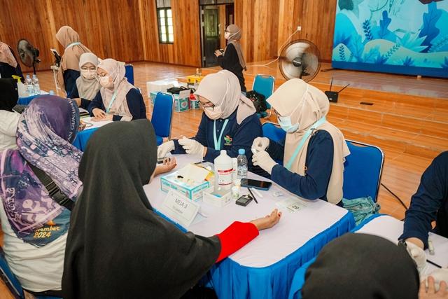 Pupuk Kaltim Geber Pemeriksaan Gratis Dekatkan Layanan Kesehatan