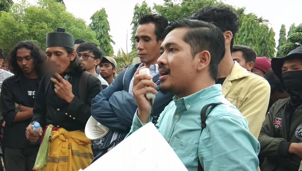 Aliansi Masyarakat Peduli Bone Demo Tolak Pembangunan Tower