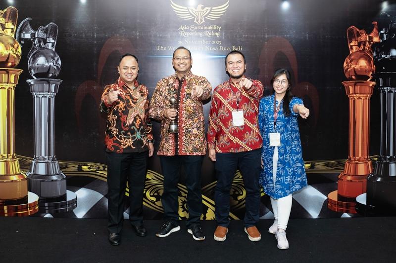 Pertegas Komitmen ESG, Pupuk Kaltim Raih Platinum ASRRAT Ke-8