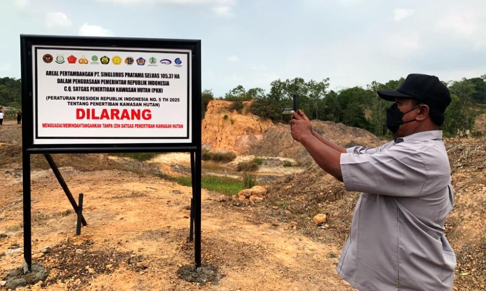 Penguasaan Ilegal Lahan Tahura Bukit Suharto, PT Singlurus Pratama Dikenai Denda Rp147,3 Miliar