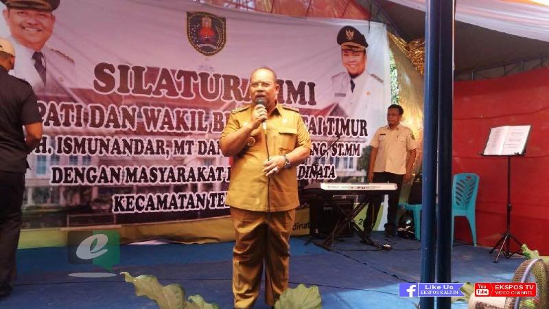 BUPATI KUTIM BANGUN KOMUNIKASI LANGSUNG DENGAN WARGA SIDRAP 