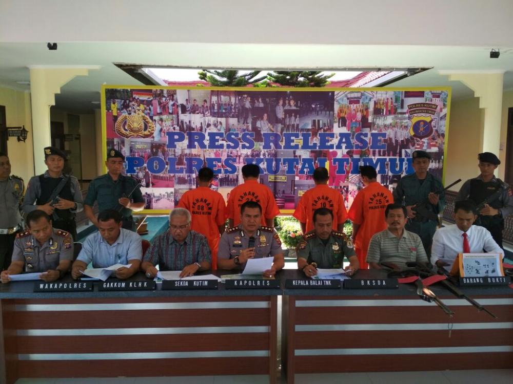 Enam Pembantai Orangutan di Kutim Ditangkap, Pelaku Ternyata...