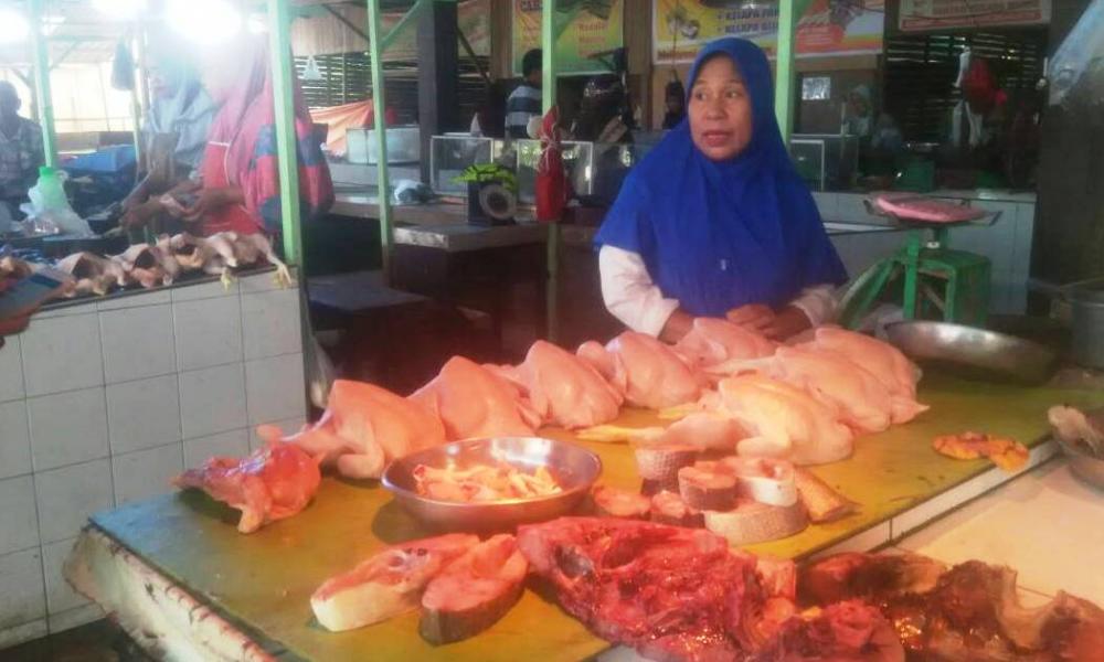 Harga-Harga di Pasar Induk Sangatta Masih Stabil