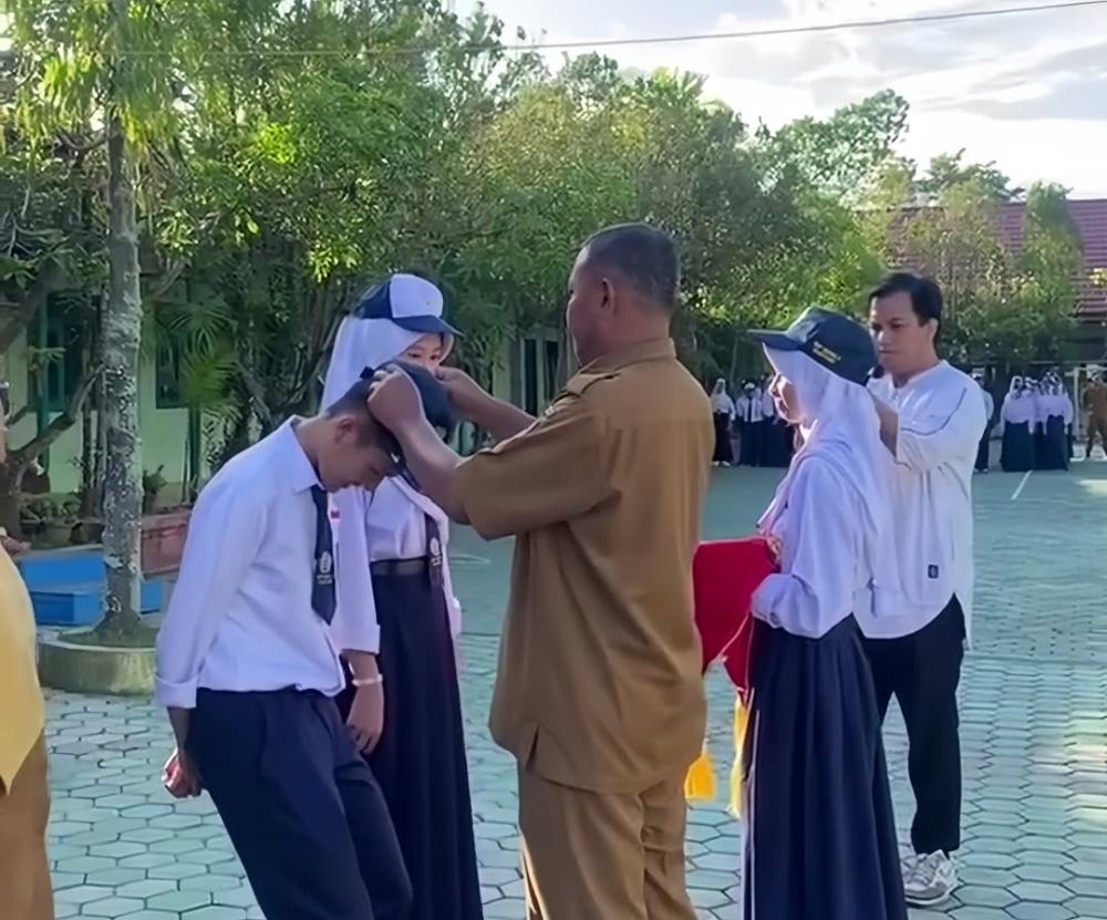 SMPN 3 Bontang Lepas 193 Siswa Kelas IX, Berlangsung Penuh Haru