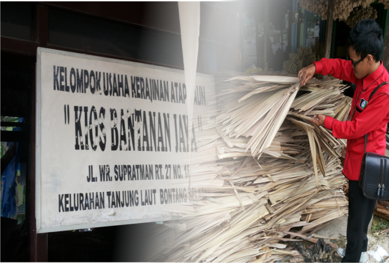 KRISIS BAHAN BAKU, SEJUMLAH ANGGOTA KELOMPOK PENGRAJIN INI ALIH PROFESI