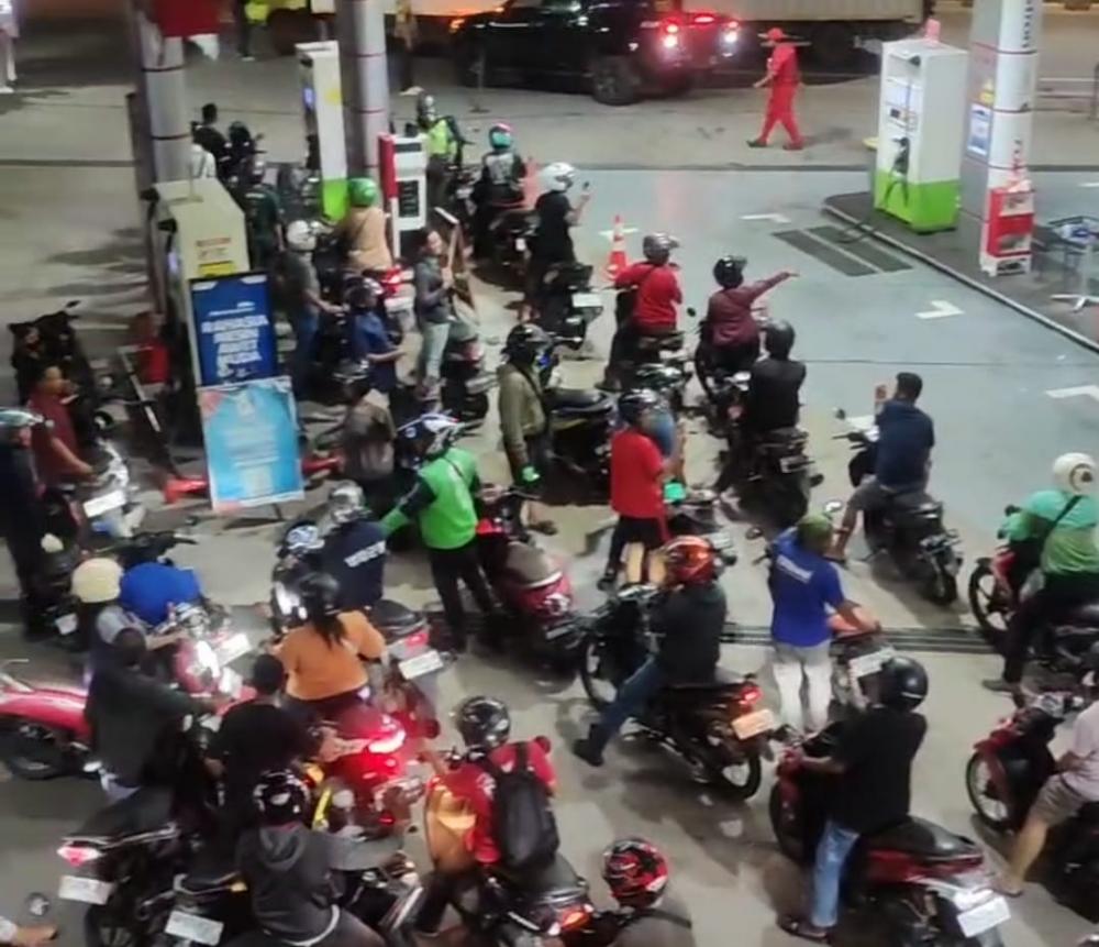 BBM Kosong di Balikpapan