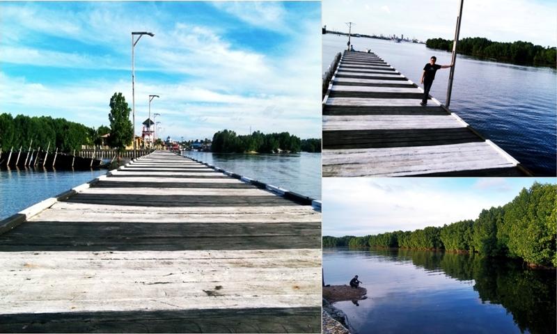 DESTINASI NGABUBURIT, INDAHNYA MATAHARI SORE DI DERMAGA TANJUNG LIMAU