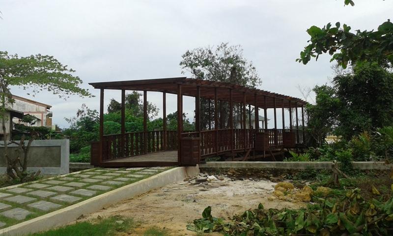 JEMBATAN TAMAN ADIPURA BONTANG AKAN SEGERA RAMPUNG
