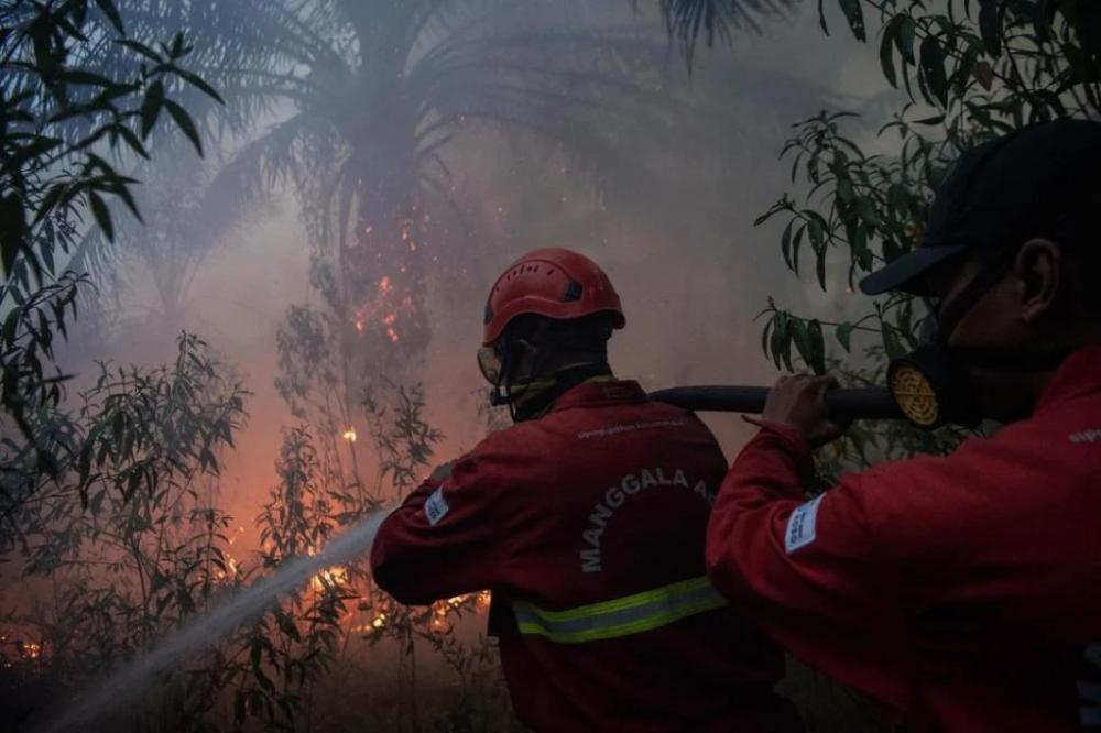 Kalimantan Selatan Memerah, 1.299 Titik Panas Terdeteksi Hari Ini 