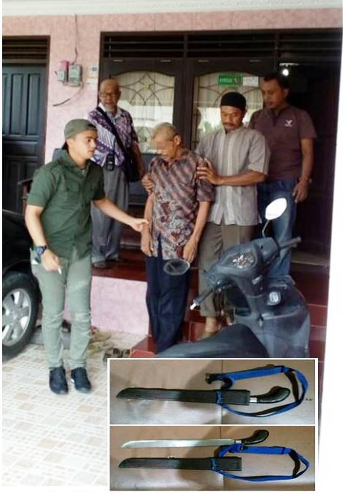 Kosim, Pelaku Penganiayaan Tukang Ojek jalani Tes Kejiwaan 