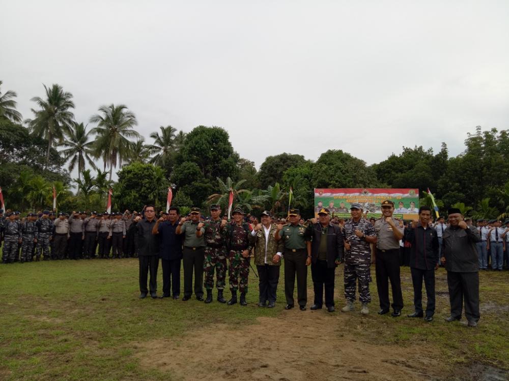 Bupati Ismu Buka TMMD ke-98 Kodim 0909 Sangatta