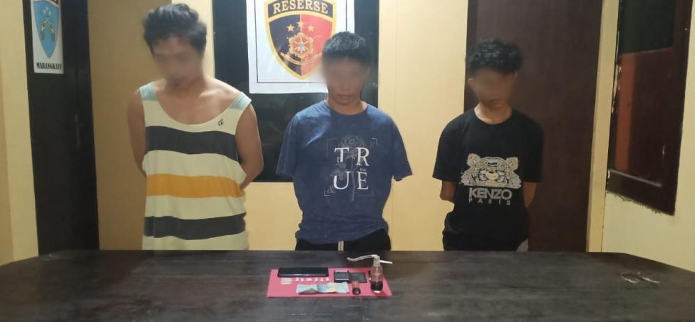 Asik Pesta Sabu, Tiga Pelaku Narkoba di Marangkayu Dicokok Polisi