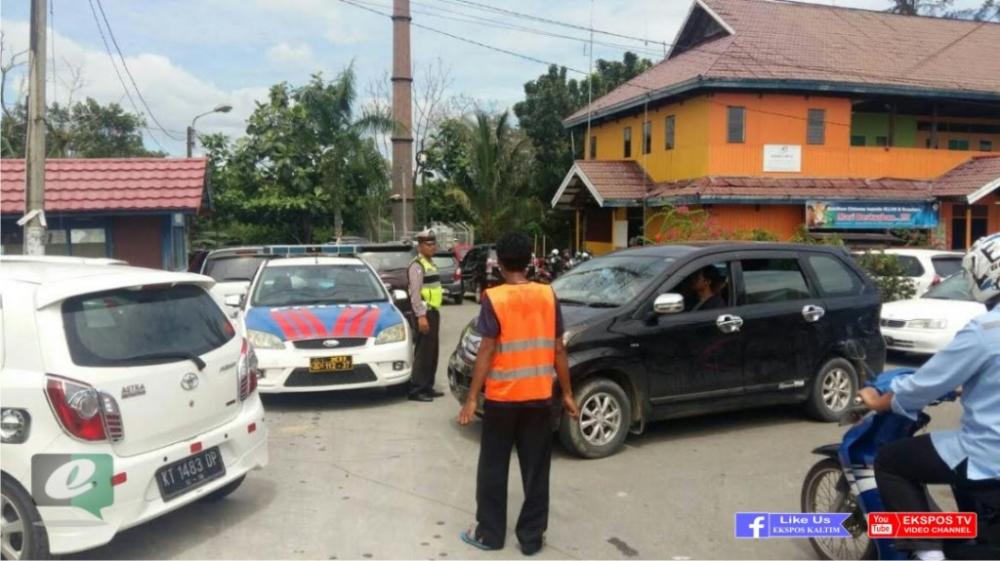 Antisipasi Curanmor, Polantas Bontang Gelar Monitoring di Tempat Wisata