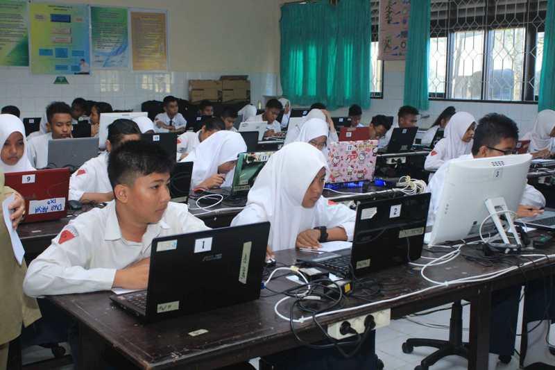 Peserta UNBK Tingkat SMP di Bontang Tercatat Sebanyak 2.972 Siswa