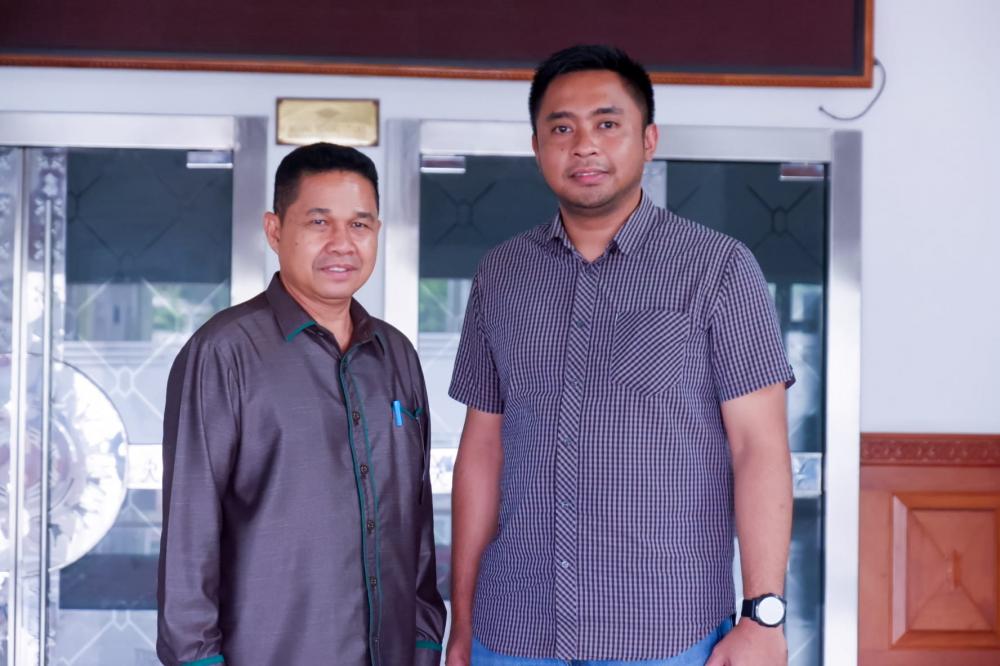 Perkuat Sinergi, Ketua DPRD Kutim Joni Sambut Hangat Kunjungan Kasat Reskrim