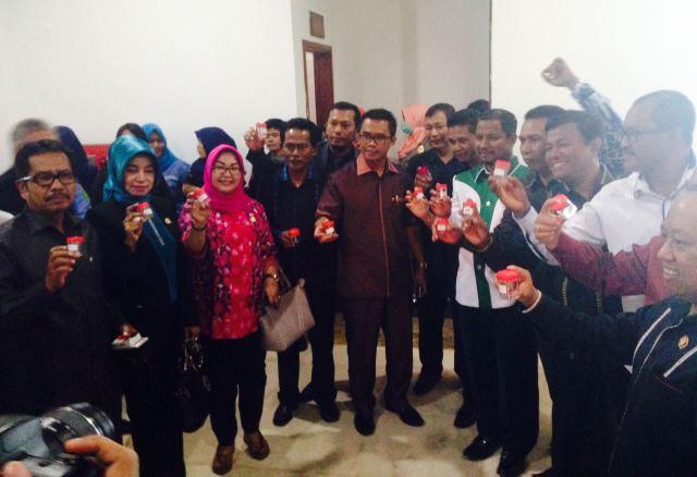 Antisipasi Narkoba, BNK Lakukan Tes Urine di DPRD Kutim