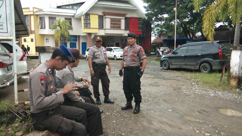 150 Polisi Amakan Rapat Pleno Rekapitulasi Pilkada Bone