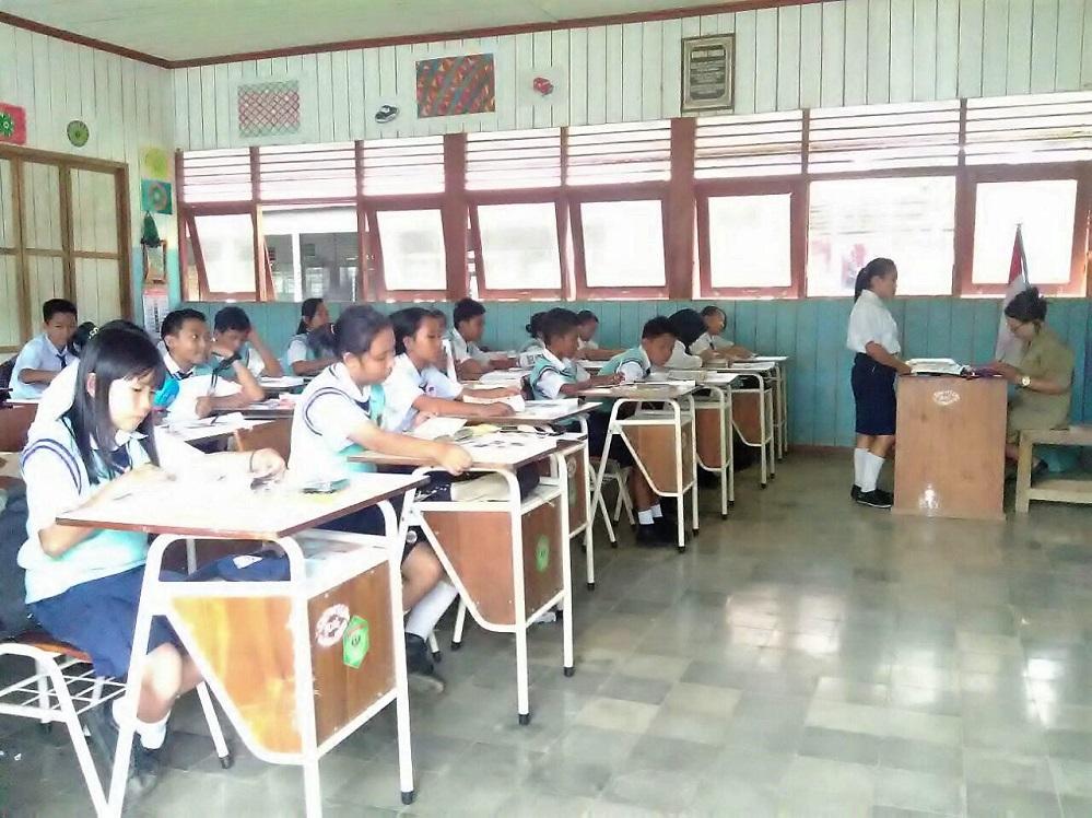 Geliat Kemajuan Pendidikan di Mahulu, Satu SMA Tengah Dibangun