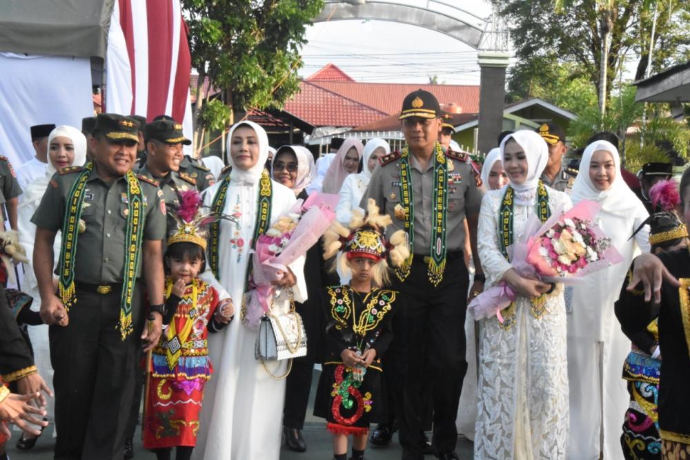 Pangdam VI/Mlw dan Kapolda Kaltim Safari Ramadhan ke Bontang