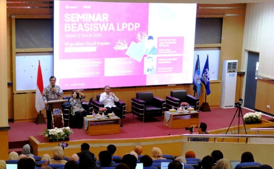 ITK Tuan Rumah LPDP 2026: Dorong Dosen S3 di Luar Negeri-Sentil AI
