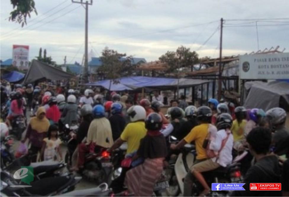 Warga Keluhkan Kondisi Pasar Rawa Indah Sementara yang Semrawut