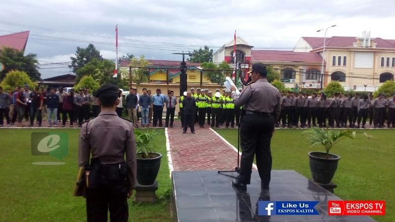 GELAR PERSONIL, 215 POLISI DIKERAHKAN KE JALAN
