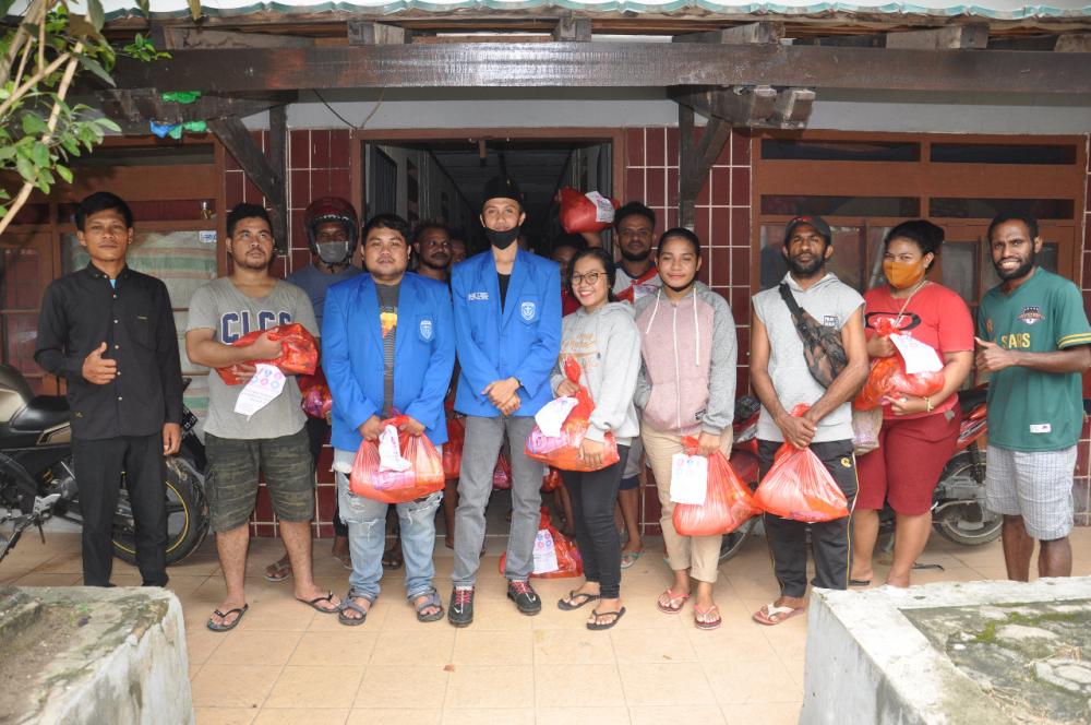 Peringati Hari Jadi, GAMKI Kaltim Berbagi Kasih di Tengah Wabah Covid-19