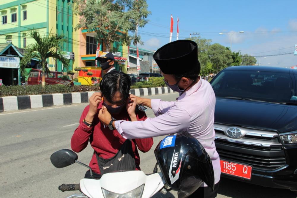 Tekan Penyebaran Covid-19, Bontang Utara Optimalkan Pelaksanaan Gebrak Masker