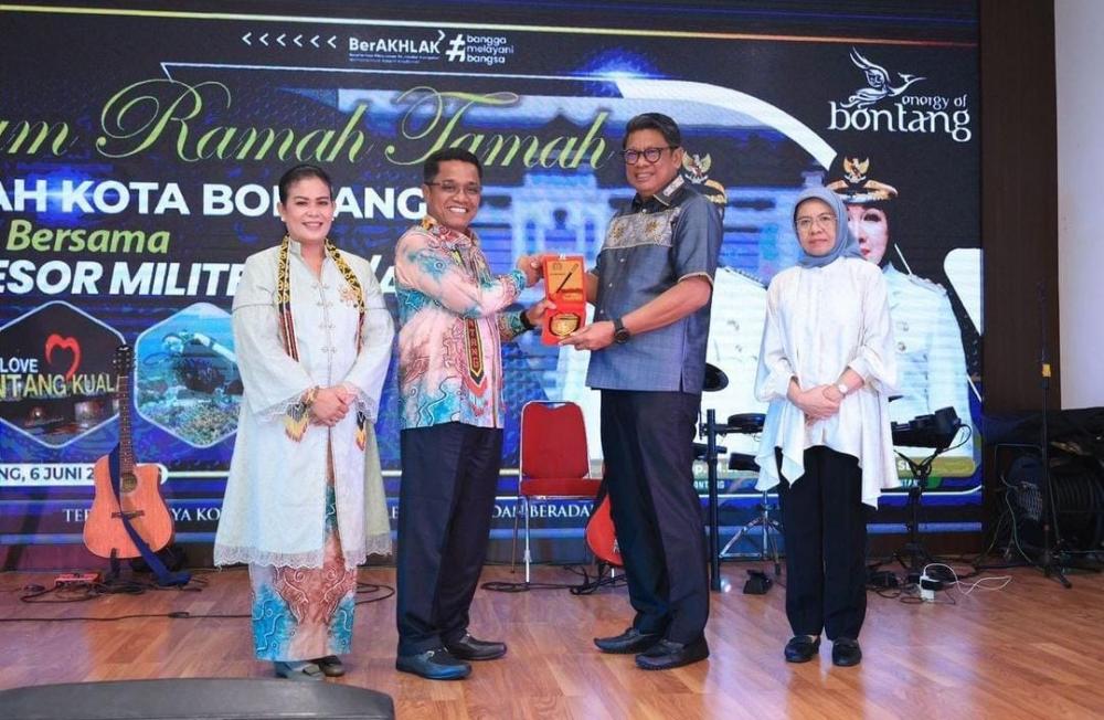 Malam Ramah Tamah Tutup TMMD di Bontang