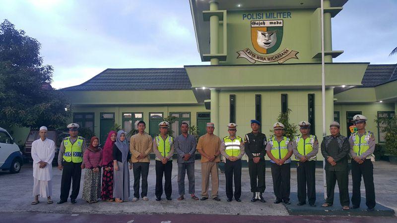 MEMPERERAT SILATURAHMI, POLRES BONTANG BERKUNJUNG KE MAKO POM AD
