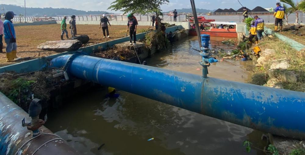 Pesan Air Mahakam Asin Beredar, Perumda Tirta Kencana Klaim Produksi Air Samarinda Masih Aman