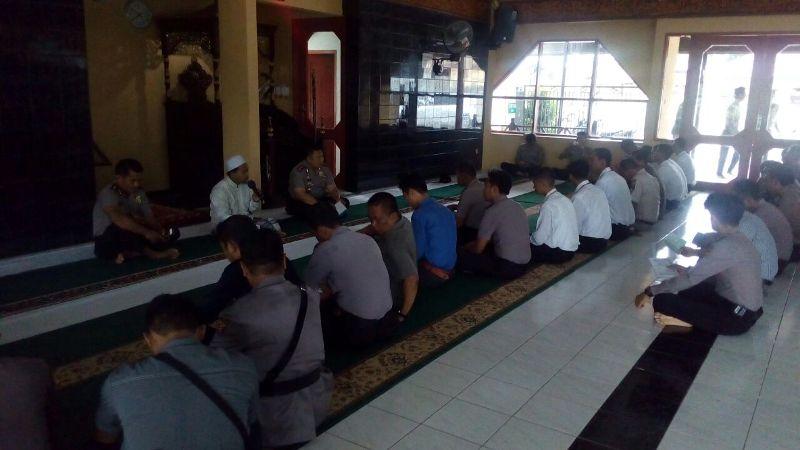 INGAT SANG PENCIPTA, JAJARAN POLRES BONTANG LEBIH RELIGIUS