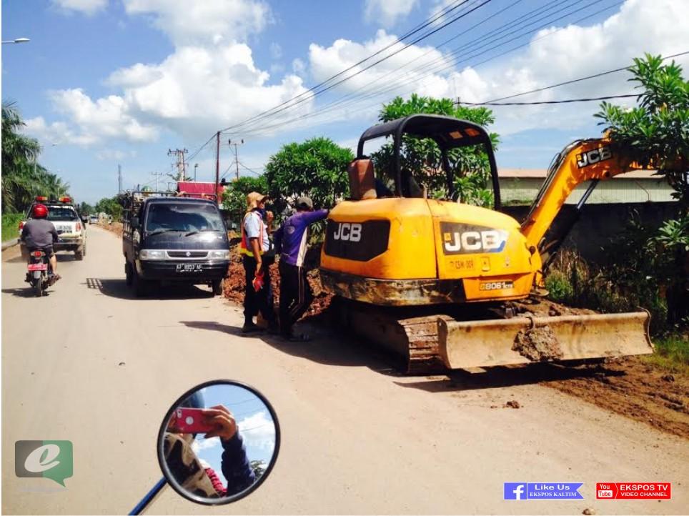 Pipa Tersier PDAM Pecah, Distribusi Air di Kawasan Ini Terganggu