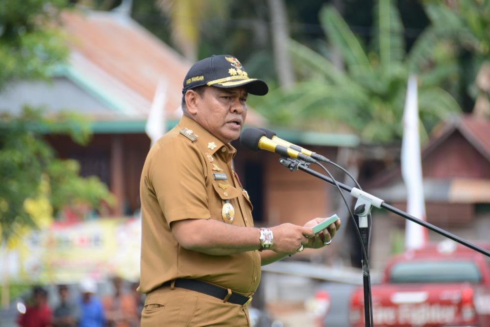 Bupati Fahsar Buka TMMD ke-104 Kodim 1407/Bone