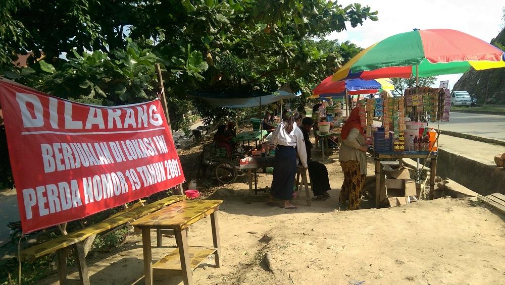  Pedagang Kaki Lima Mahkota II Samarinda Segera Ditertibkan