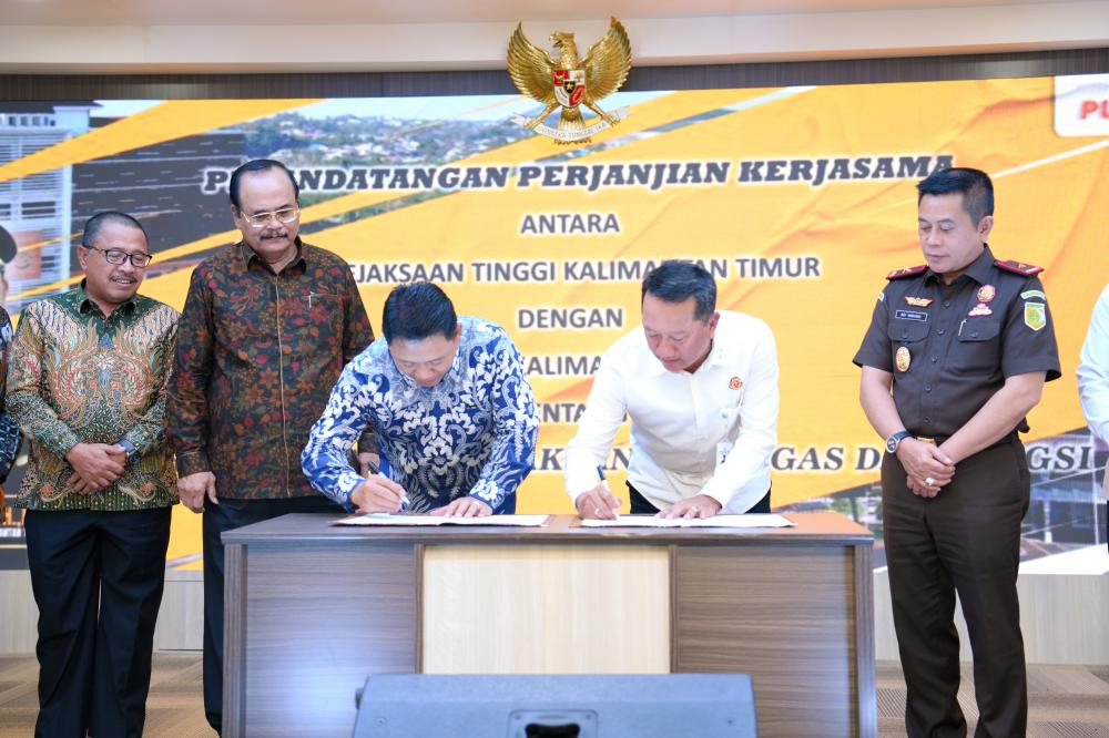 Sinergi Pengawasan Pupuk Bersubsidi, Pupuk Kaltim Perpanjang Kerja Sama Kejati Kaltim