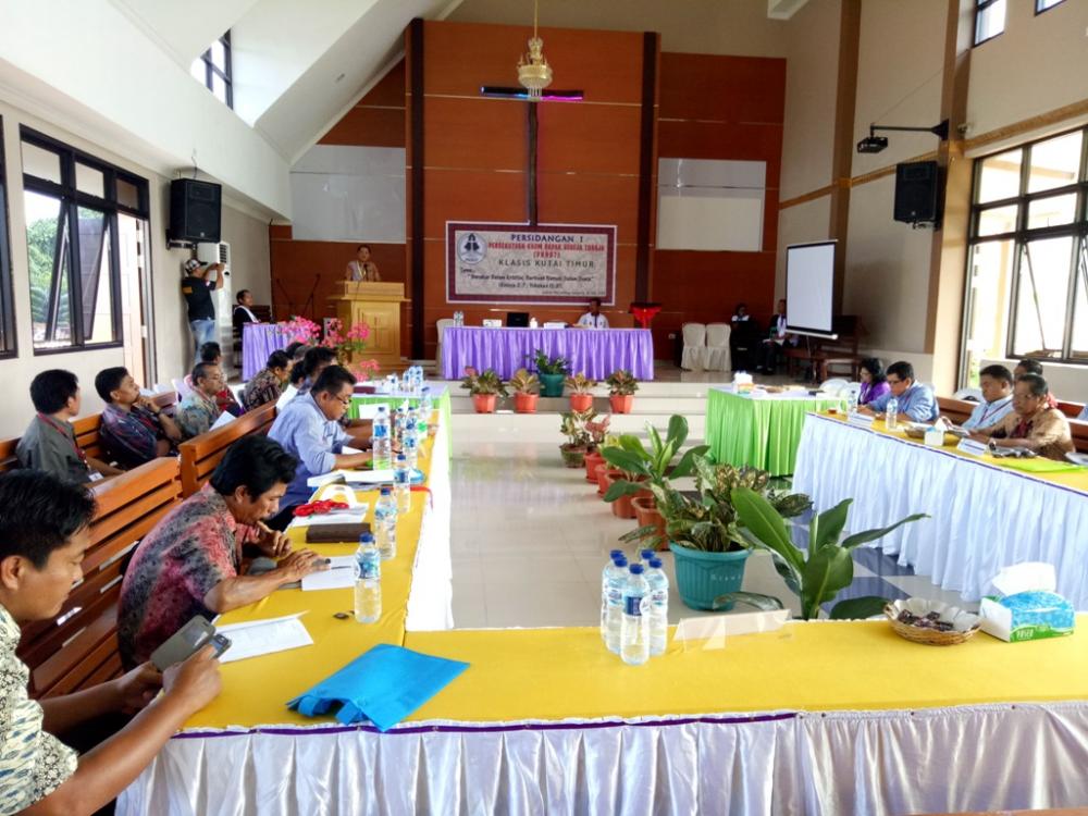 Persidangan Perdana PKBGT Gabungkan 8 Jemaat di Kutim