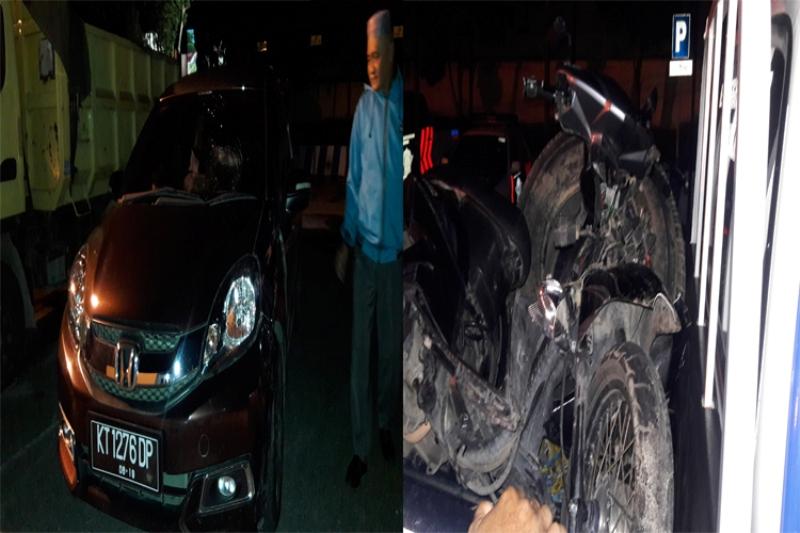 TABRAK MOBIL DEWAN, BOCAH 13 TAHUN MENGALAMI PATAH TULANG