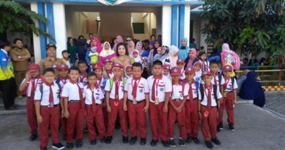 Tahun Ajaran Baru, Kepala Disdik Kutim Sambangi Sejumlah Sekolah