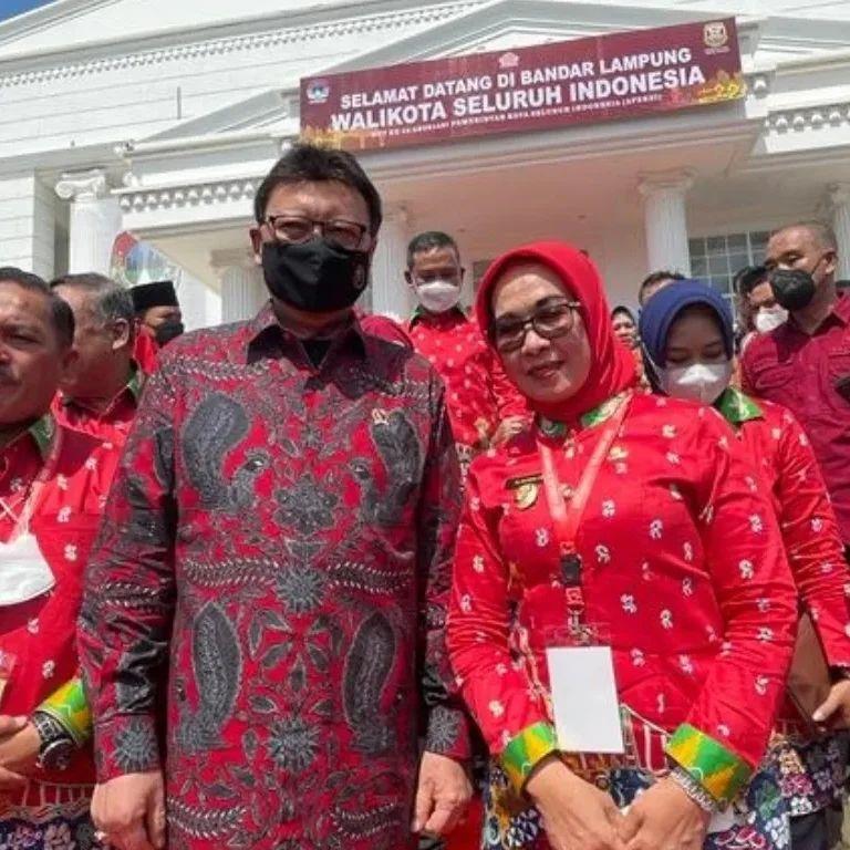 Wawali Najirah Hadiri HUT ke-22 Apeksi di Bandar Lampung