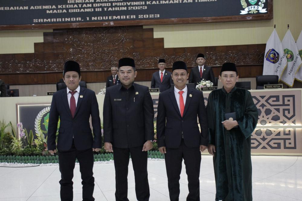 Dua Anggota DPRD Kaltim di PAW, Seno: Semoga Dapat Majukan Daerah Pemilihannya