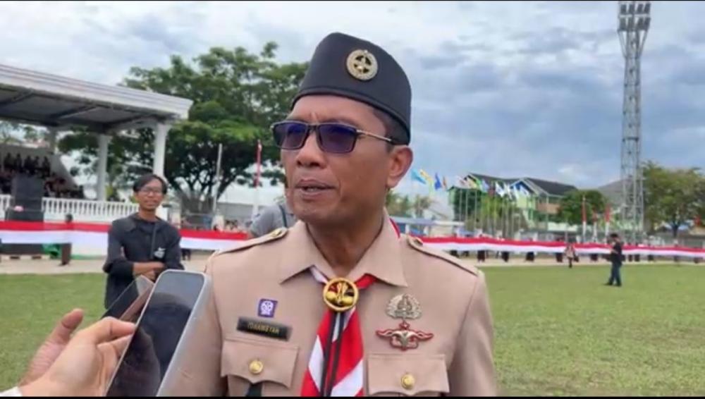 Dispopar Bontang Alokasikan Rp177 Juta untuk Penguatan Kegiatan Kepramukaan