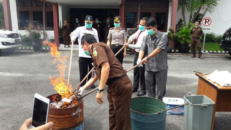 Perkara Narkotika Masih Dominan, Pemusnahan BB Dijadwalkan Setiap Tiga Bulan 