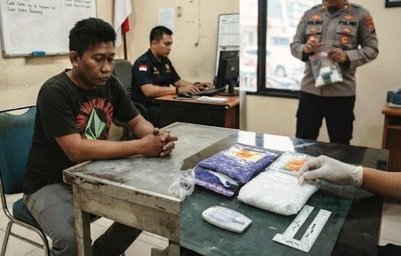 Modus Drop Off Sabu di Samarinda, Napi Lapas Balikpapan Jadi Tersangka 1 Kg Sabu