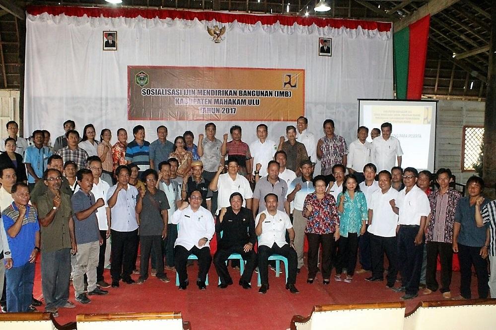 DPUPR Mahulu Gelar Sosialisasi Izin Mendirikan Bangunan