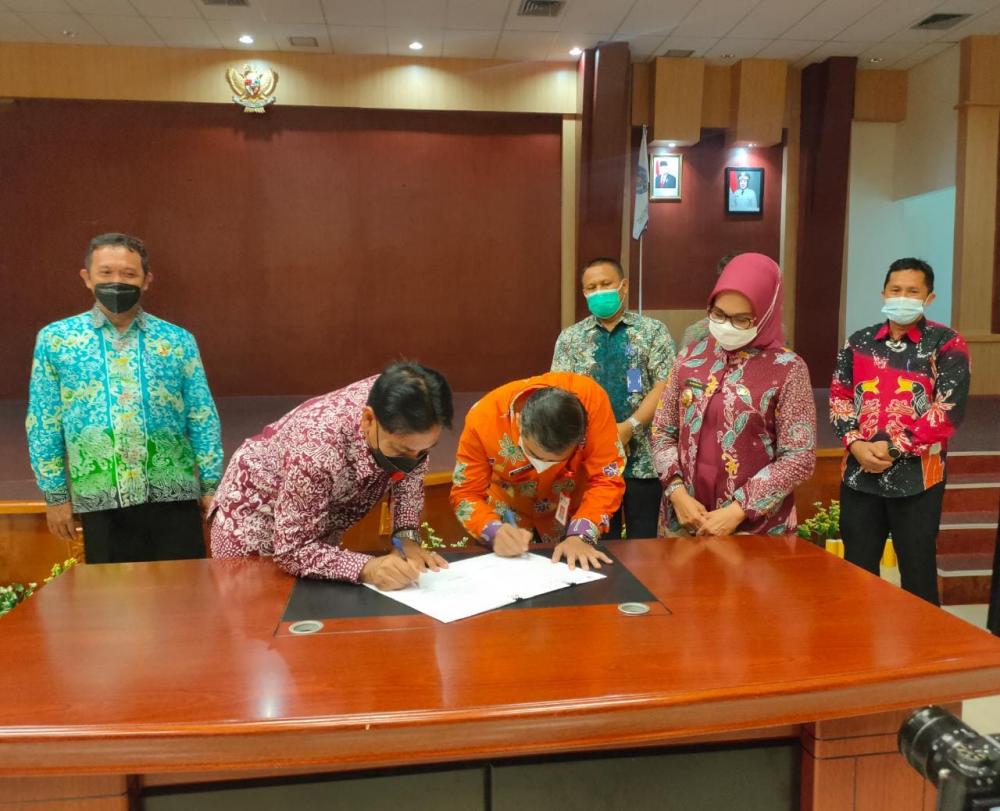 Wawali Najirah Pimpin Sertijab Kepala Dispopar Bontang 